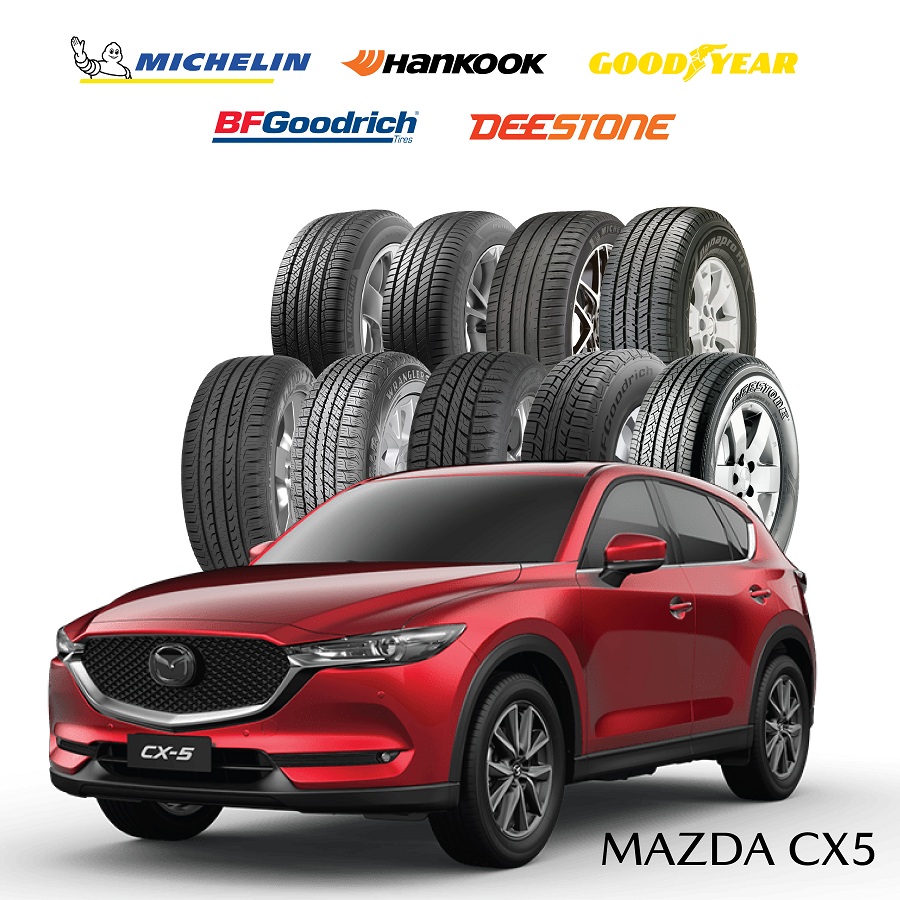 Mazda CX5 SUV Tyre Dealers in Sarawak & Sabah, Malaysia